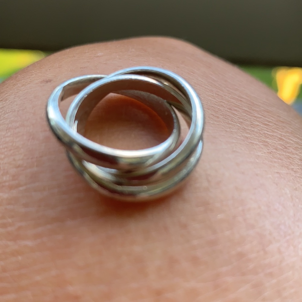 Rolling Ring-Trinity Ring Size 5